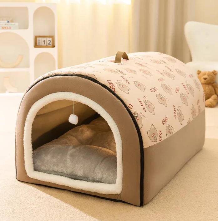 Luxury CozyPaws Dog Bed