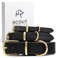 LOYRIS PET COUTURE Classic Genuine Leather e Dog Collar